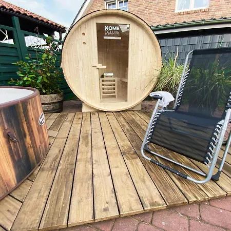 Ferien Im Wangerland Ferienwohnung Insel Minsen Schillig Hund Pool Sauna Eksteriør billede