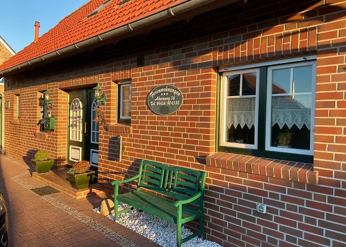 Ferien Im Wangerland Ferienwohnung Insel Minsen Schillig Hund Pool Sauna